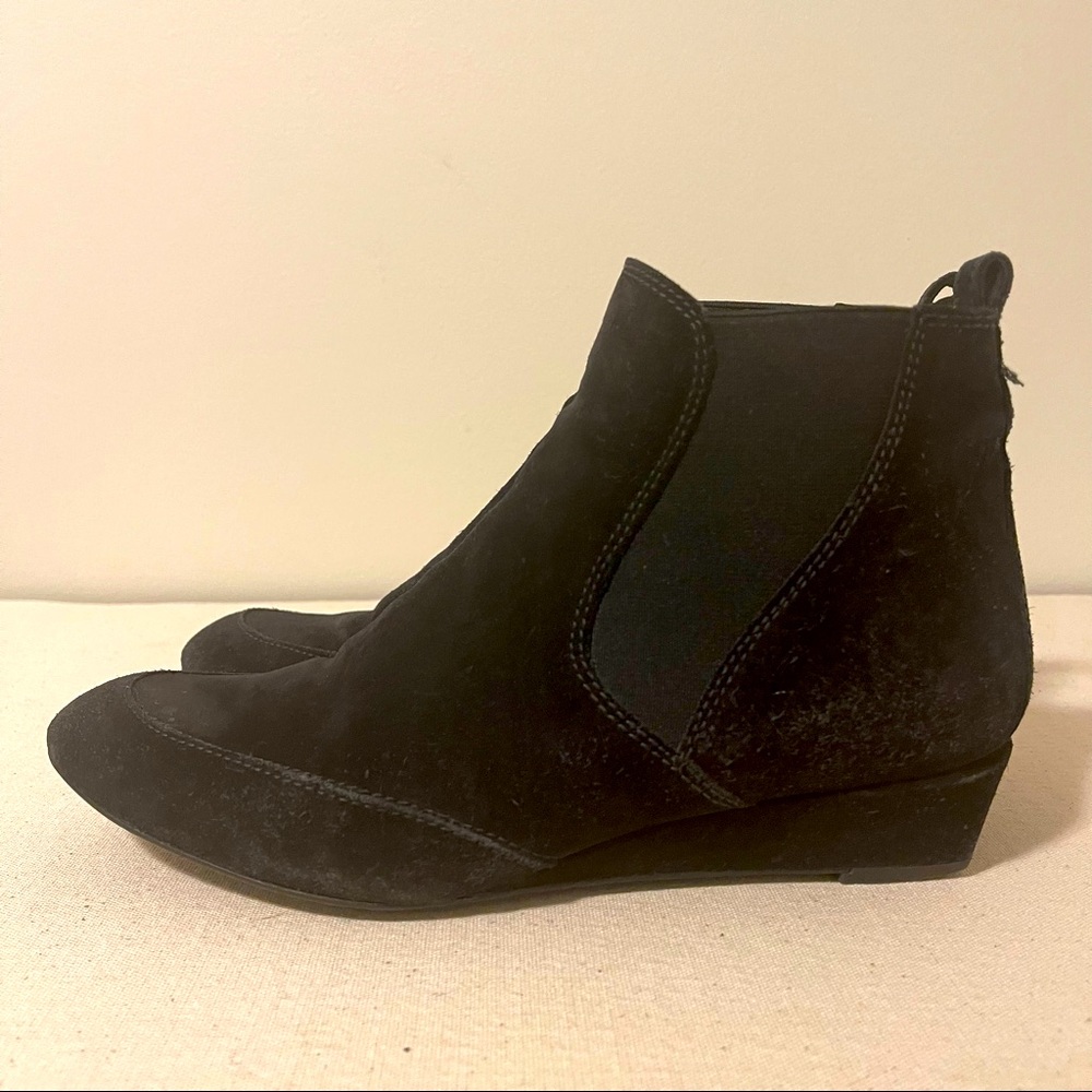 Stuart Weitzman Suede Booties - image 1